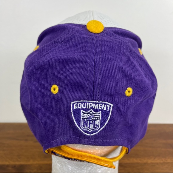 Minnesota Vikings Hat Strapback NFL Reebok  On Field Equipment Dad Hat NFL - Picture 10 of 14